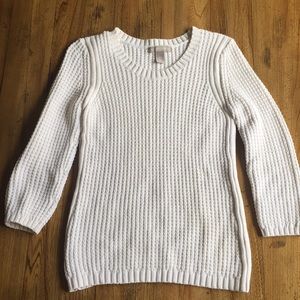 Cream sweater size XS